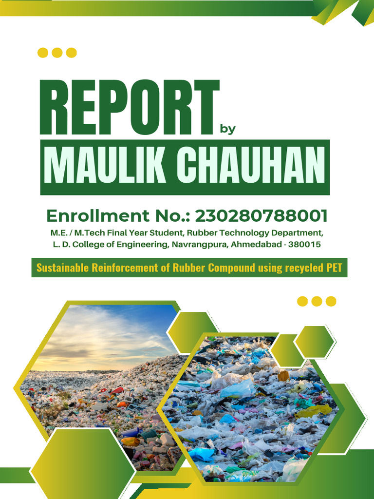 Report Including Images | PDF | Recycling | Plastic