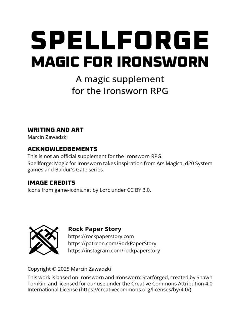 Spellforge Print Friendly | PDF