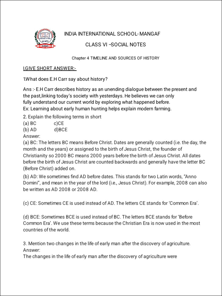 20250930160818 Iis w Time Line and Sources of History-4 .Notes | PDF ...