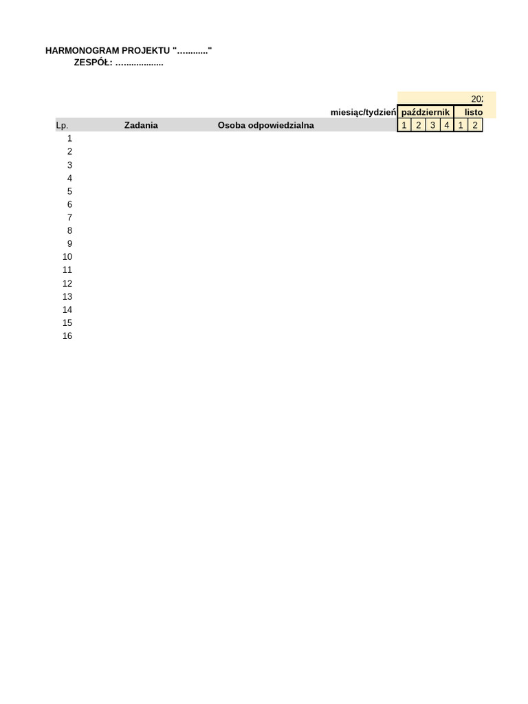 Harmonogram WSB | PDF