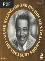 Duke Ellington Treasury Shows Vol. 4 | PDF | Saxophone | Jazz