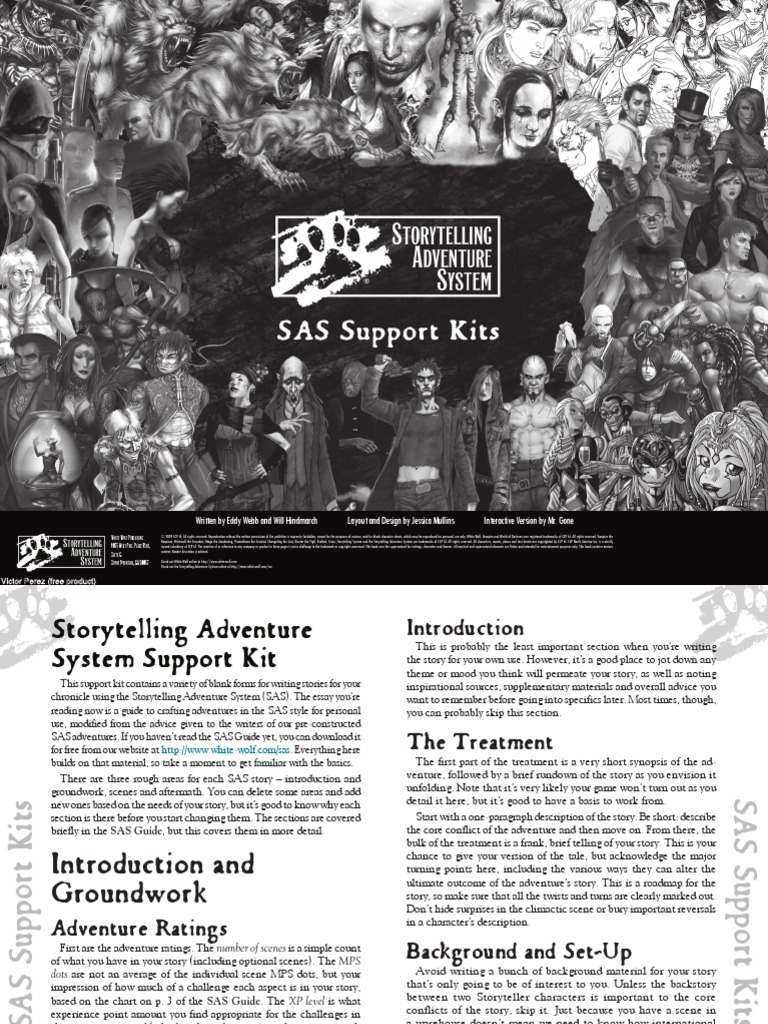SAS - Support Kit | PDF | Storytelling