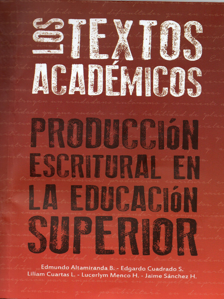 Los Textos Académicos. Articulo Cientifico | PDF