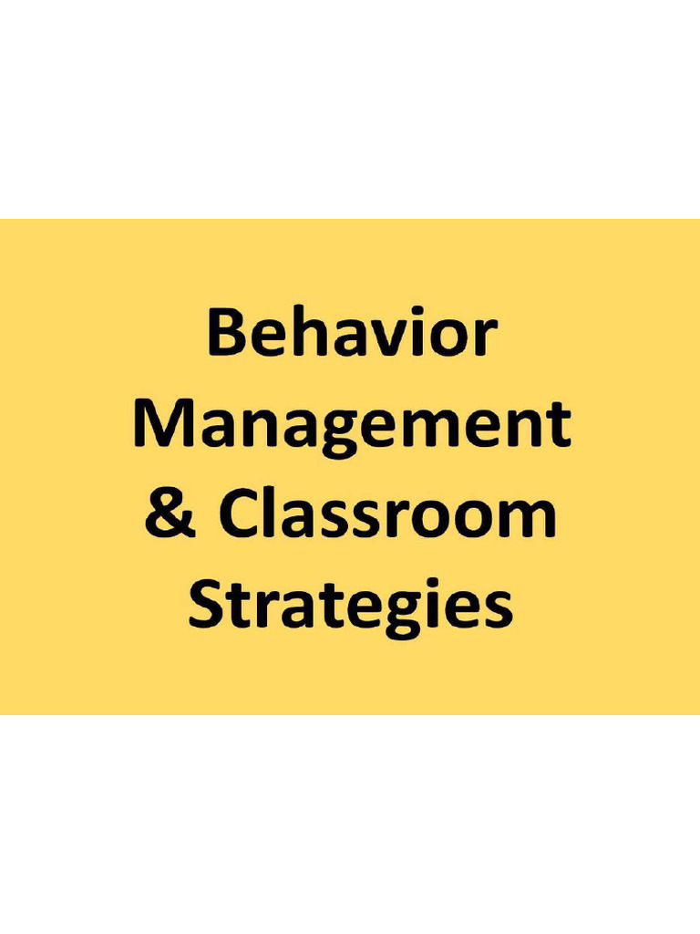 Free Download Behavioural Management Classroom Strategy 1756313106 | PDF