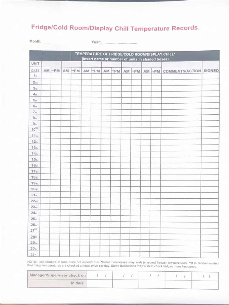 Temperature Records | PDF