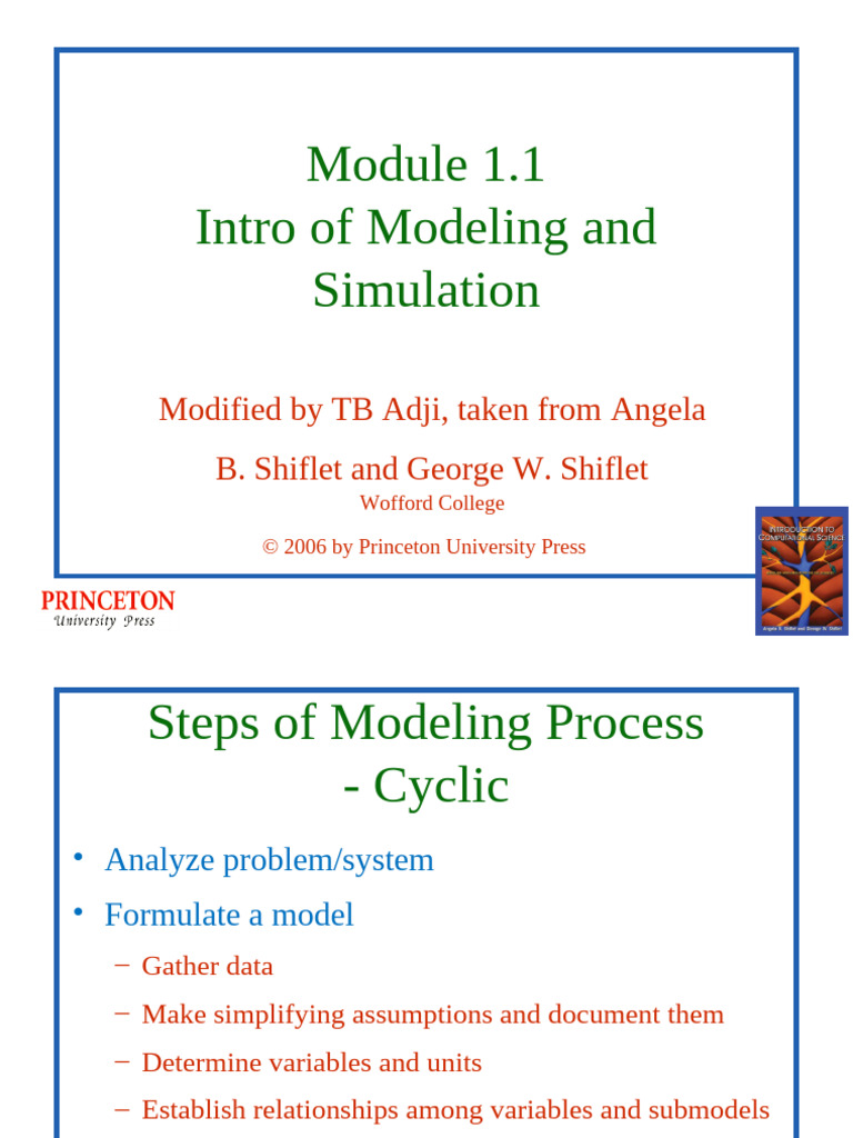 Modeling and Simulation Overview Guide | PDF | Port (Computer ...