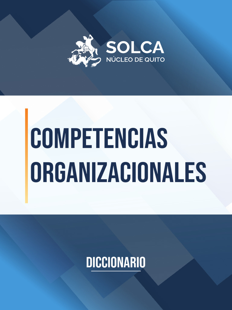 Competencias Organizacionales en SOLCA | PDF | Estrés (biología) | Las ...