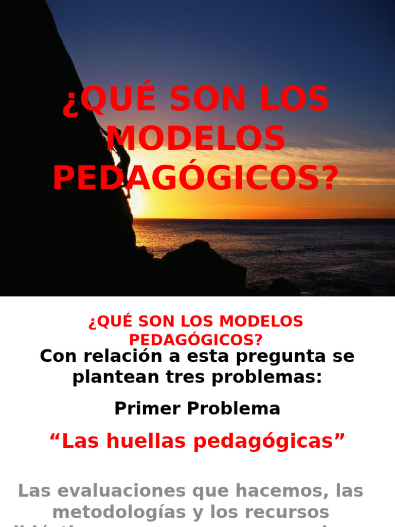 Modelos Pedagógicos y Currículo Educativo | PDF | Plan de estudios ...