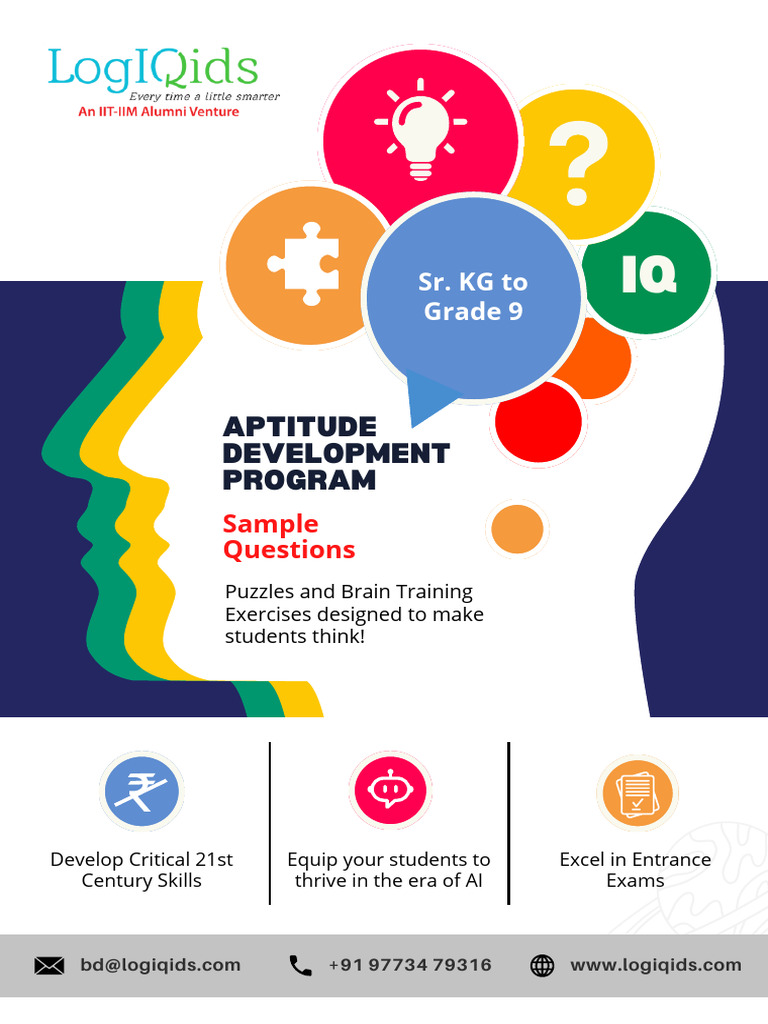 Brain Training Exercises for K-9 Students | PDF