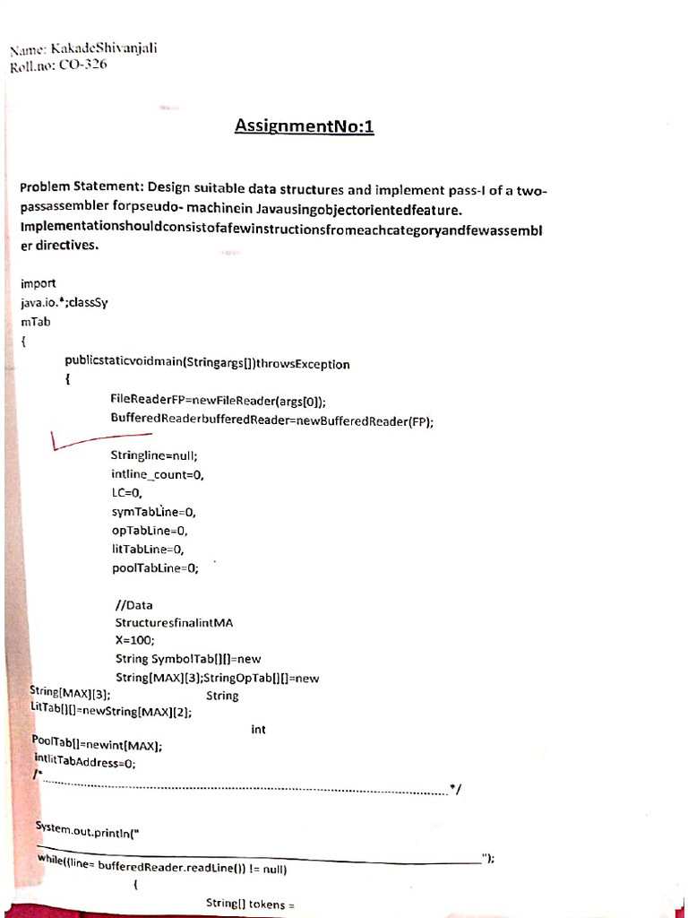 Assignment No 1 | PDF