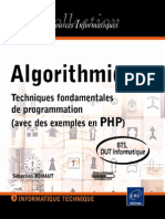Algorithmique - Techniques Fond Amen Tales de Program Mat Ion (Exemples en PHP)