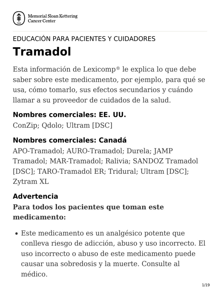 Información sobre Zytram y su uso | PDF | Benzodiazepinas ...