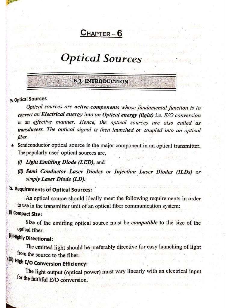Optical Communication CAT 2 | PDF
