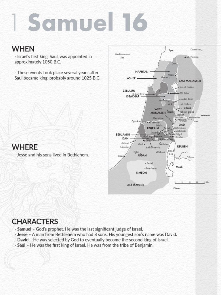 David Anointed King of Israel | PDF | David | Samuel