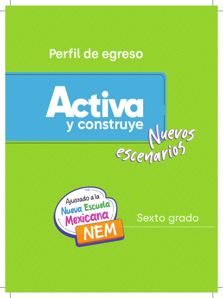 Perfil de Egreso 6.º Grado Primaria | PDF | Entorno natural | México