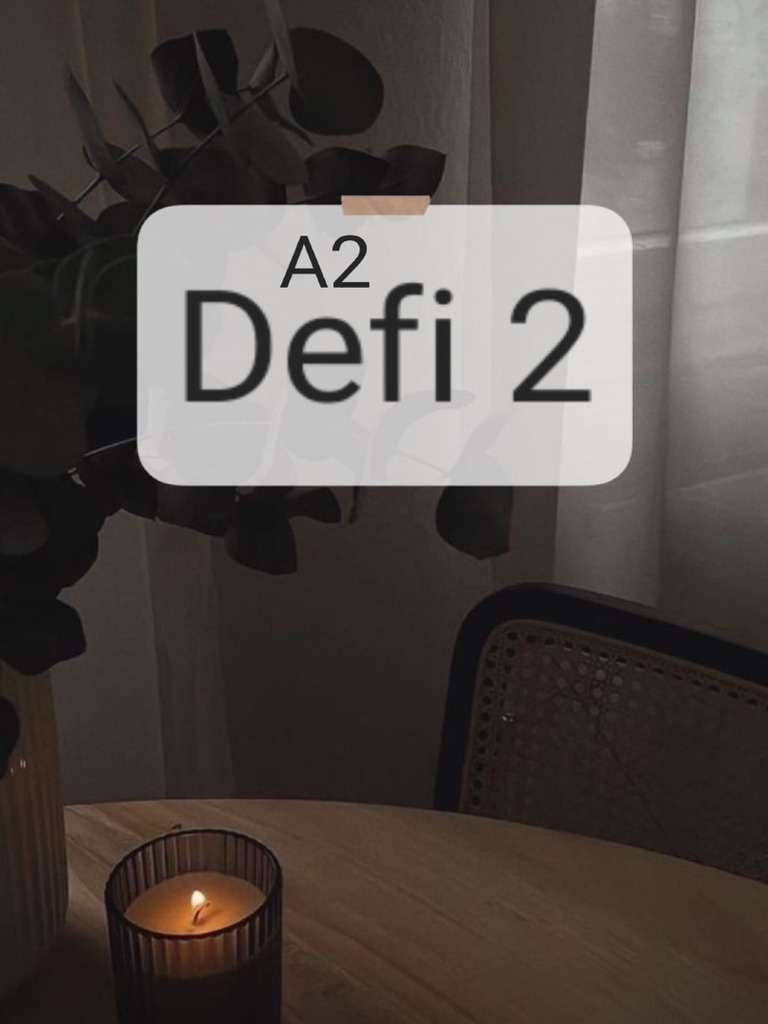 Defi 2 - 240201 - 011152 | PDF