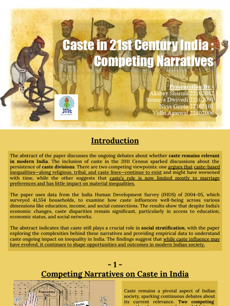 Caste Dynamics in Modern India | PDF | Caste | Economic Inequality