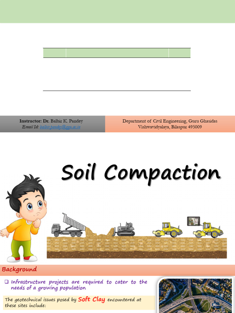 Geotechnical Engineering: Soil Compaction Techniques | PDF | Porosity ...