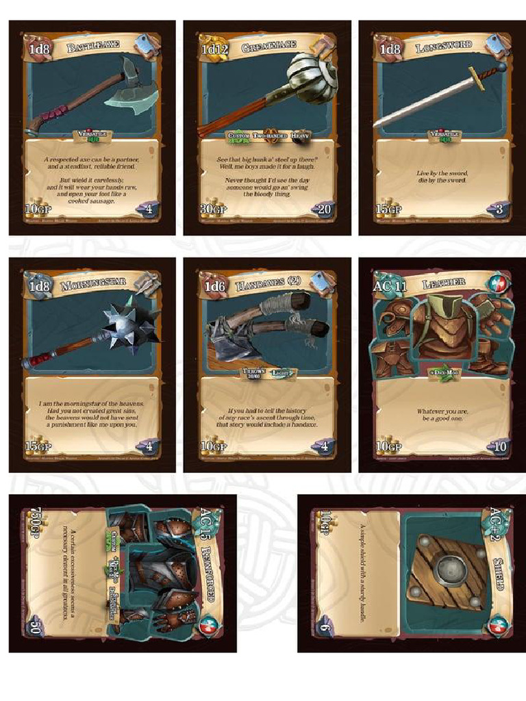 D&D Cards | PDF