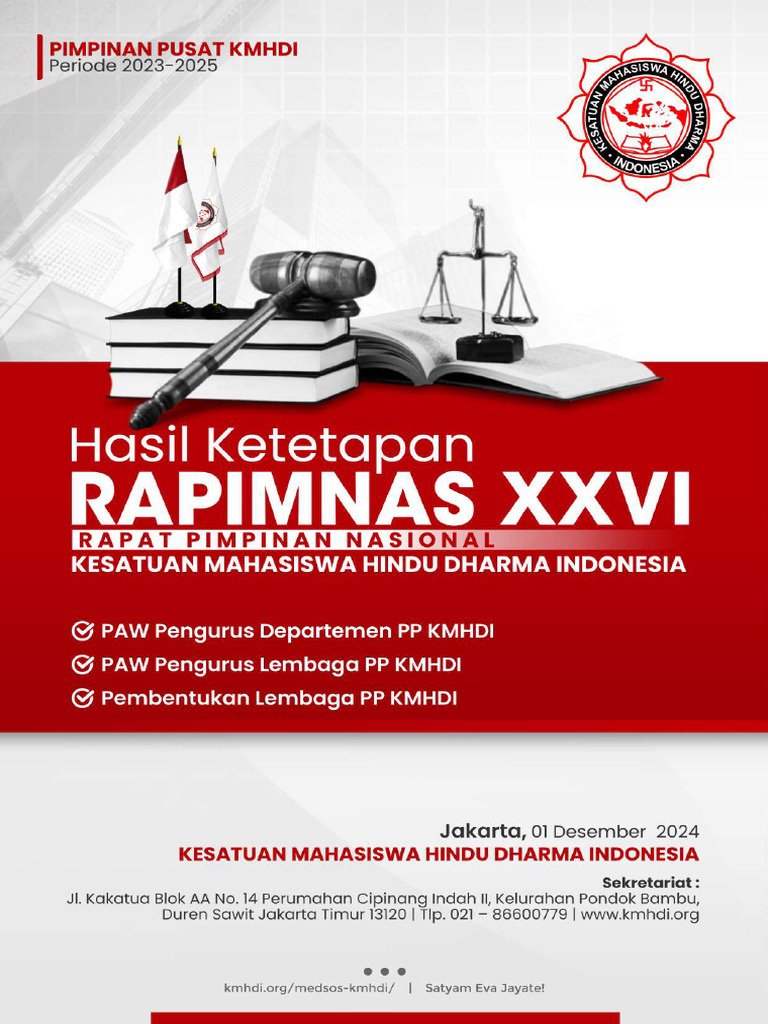 HASIL RAPIMNAS XXVI | PDF