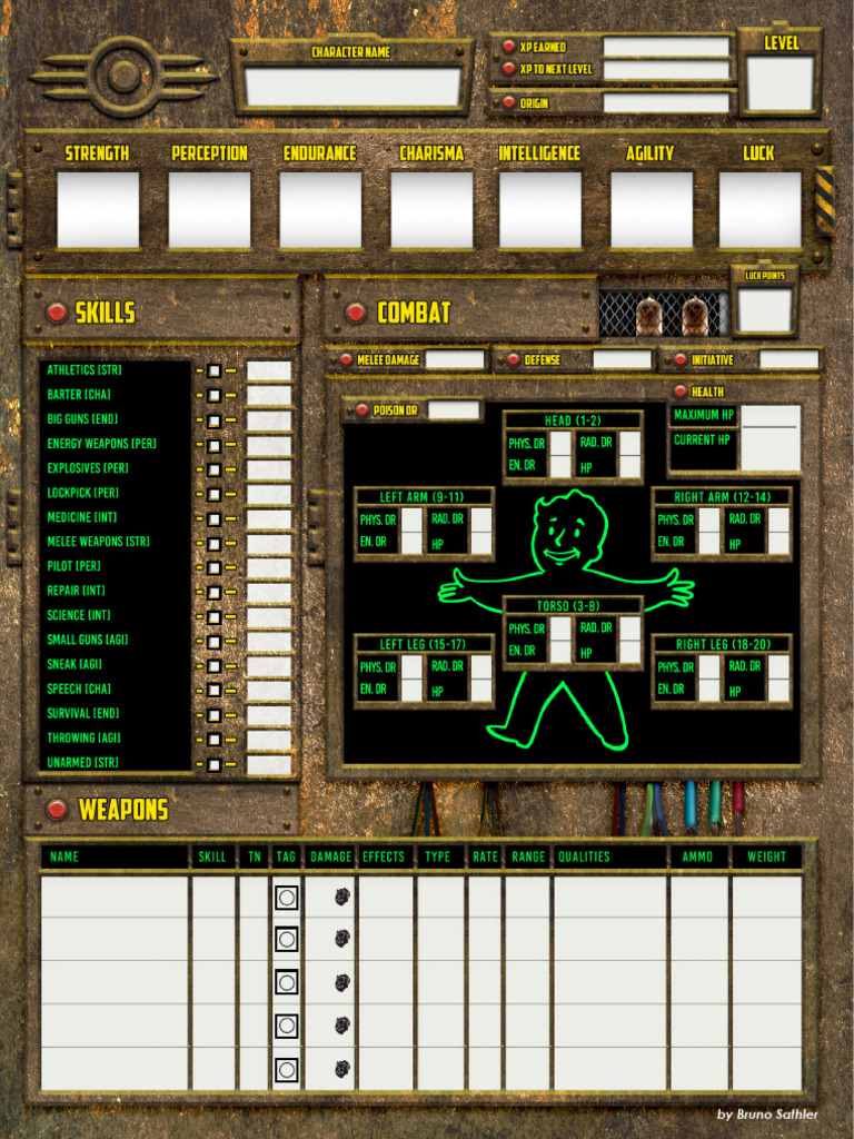 Fallout RPG CS Pipboy2000 | PDF