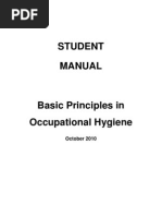 Download Basic Principles in Occupational Hygiene Student Manual by Kim Myers SN93168748 doc pdf