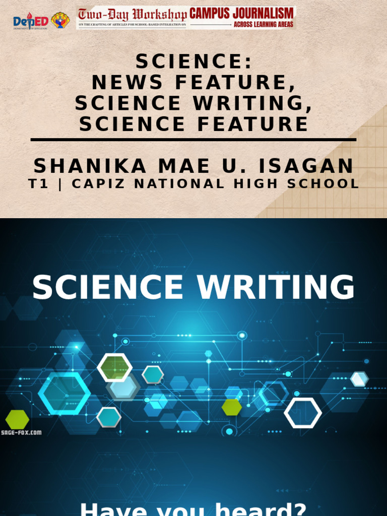 3 Science, News, Feature, Science Writing, Science Feature | PDF ...