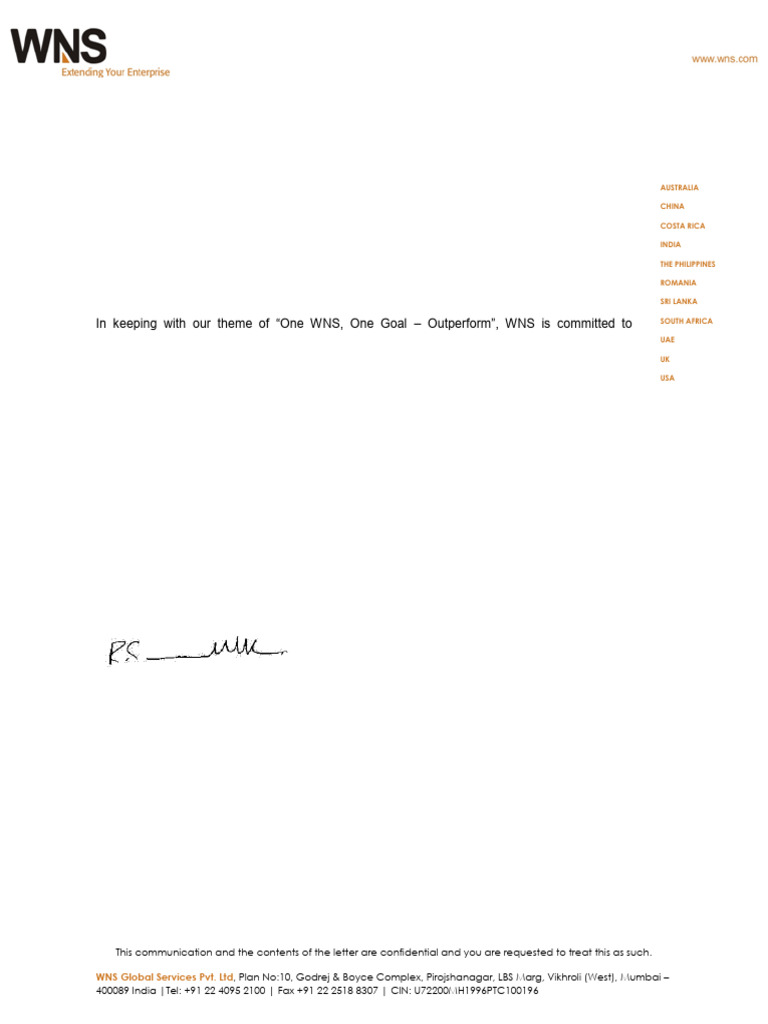 WNS Compensation Review for Employee 483268 | PDF | Employment | Salary