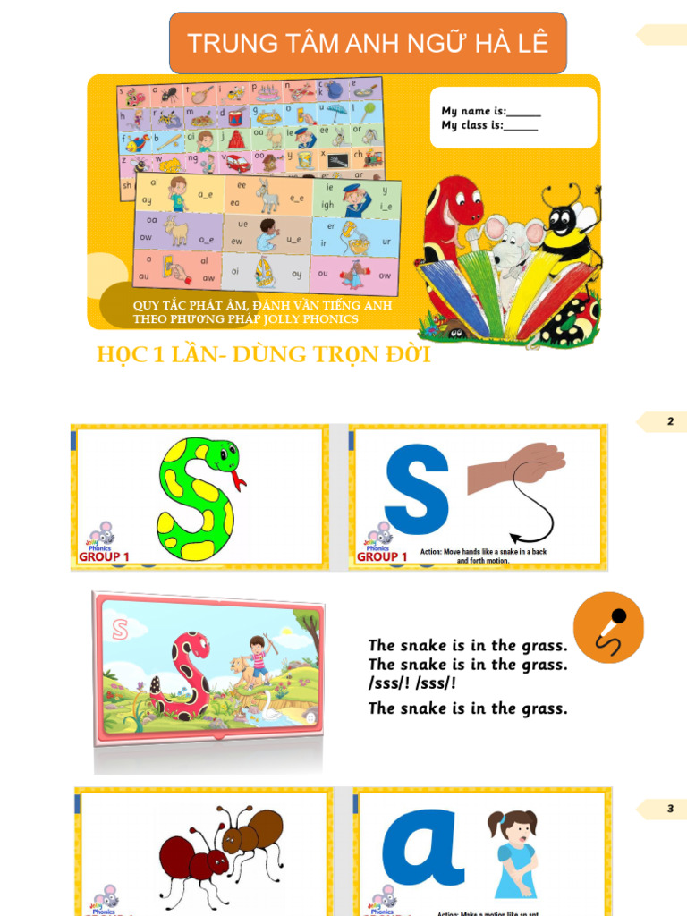 Jolly Phonics - BOOK For Students - All Group | PDF