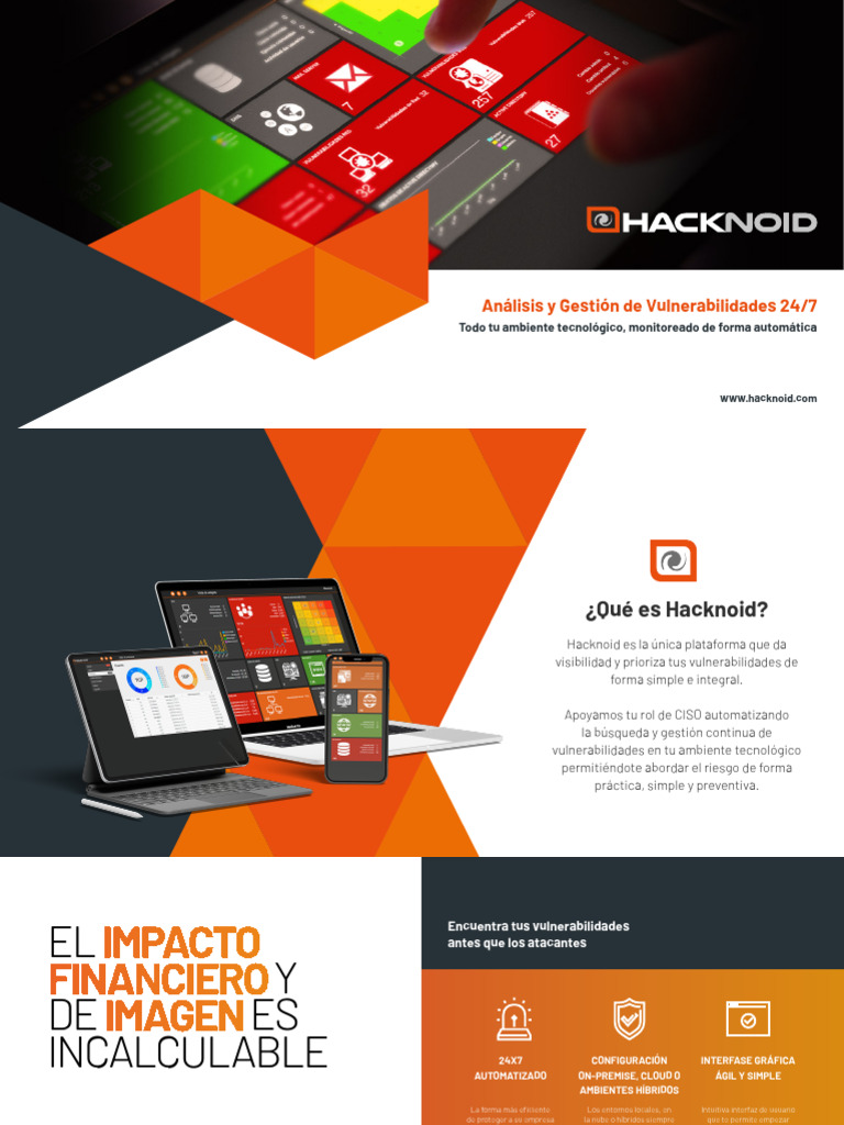 Brochure Hacknoid | PDF | La seguridad informática | Seguridad