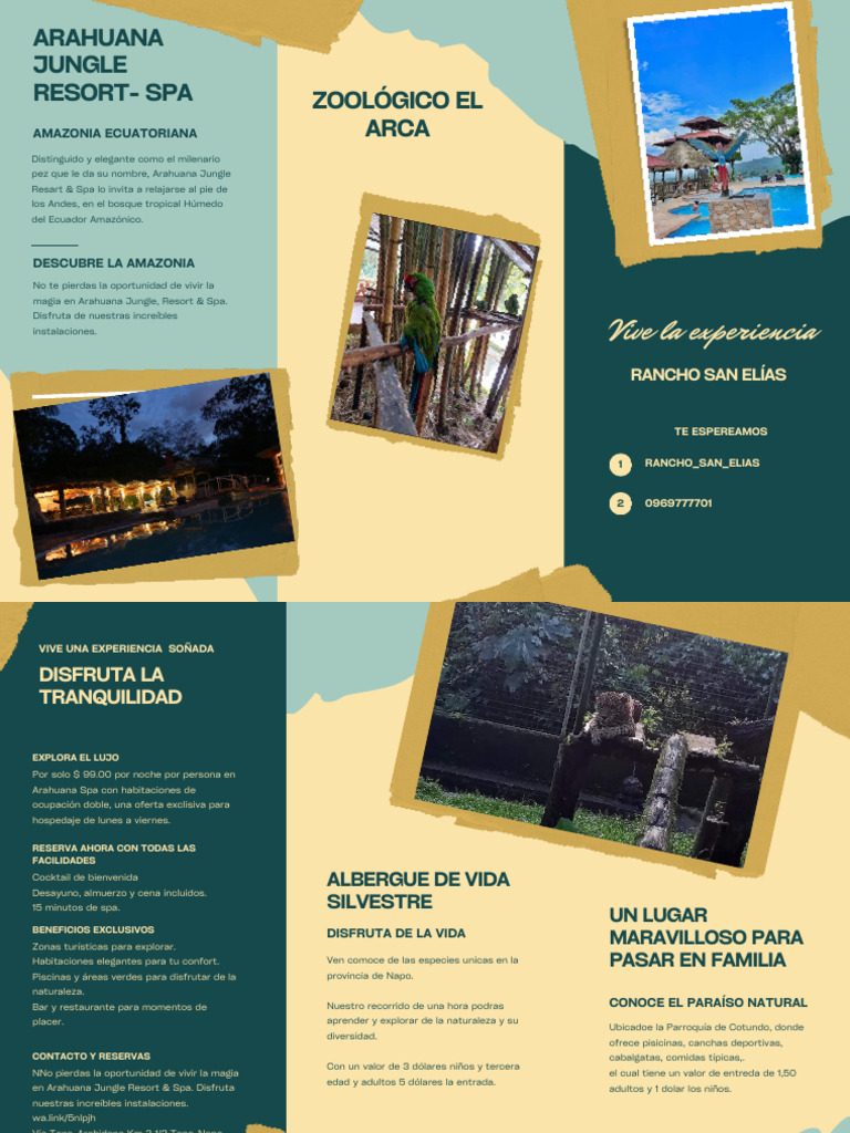 Experiencia de Lujo en Arahuana Spa | PDF