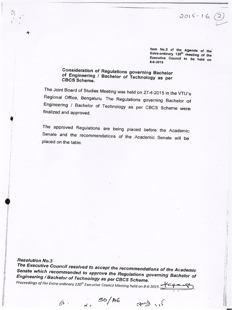 B.Plan Regulations CBCS 2018-19 | PDF | Thesis | Course Credit