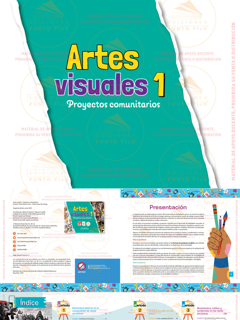 Material Didáctico en Artes Visuales | PDF | Maestros | México