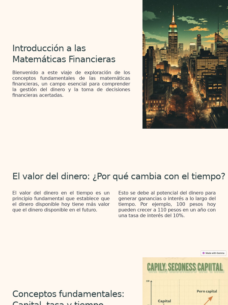 Introduccion A Las Matematicas Financieras | PDF | Interés | Finanzas ...