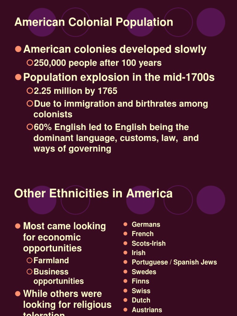 Chapter 2Colonial Life PDF North America The United States