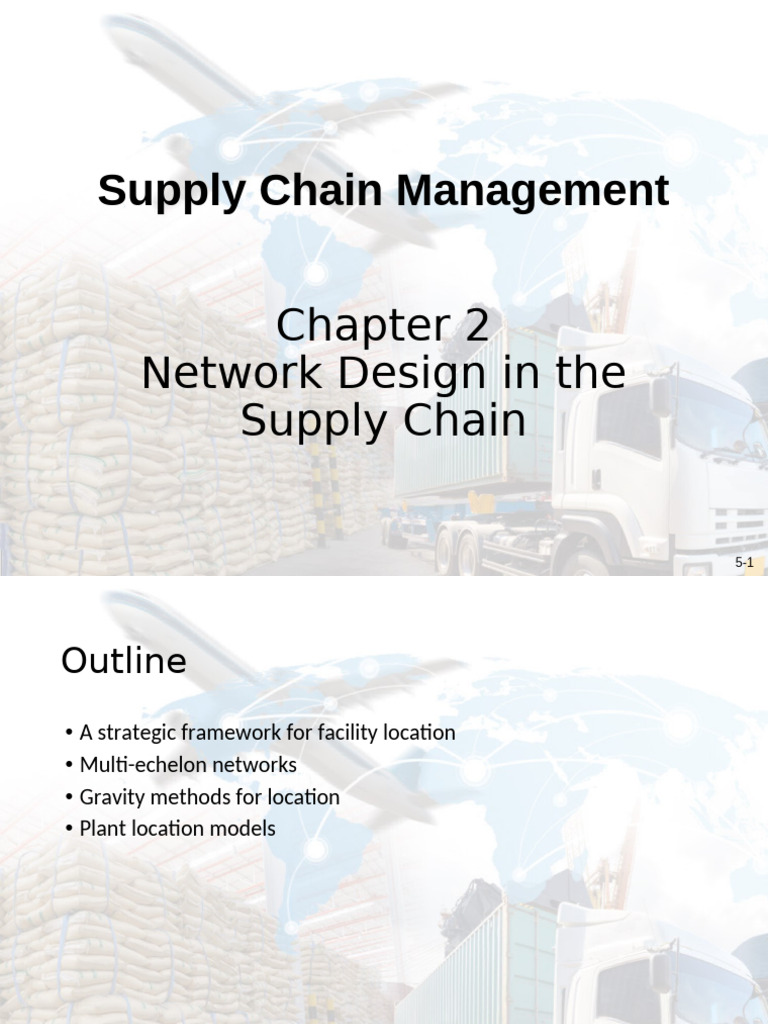 Network Design in Supply Chain Module 2 | PDF | Logistics | Supply Chain