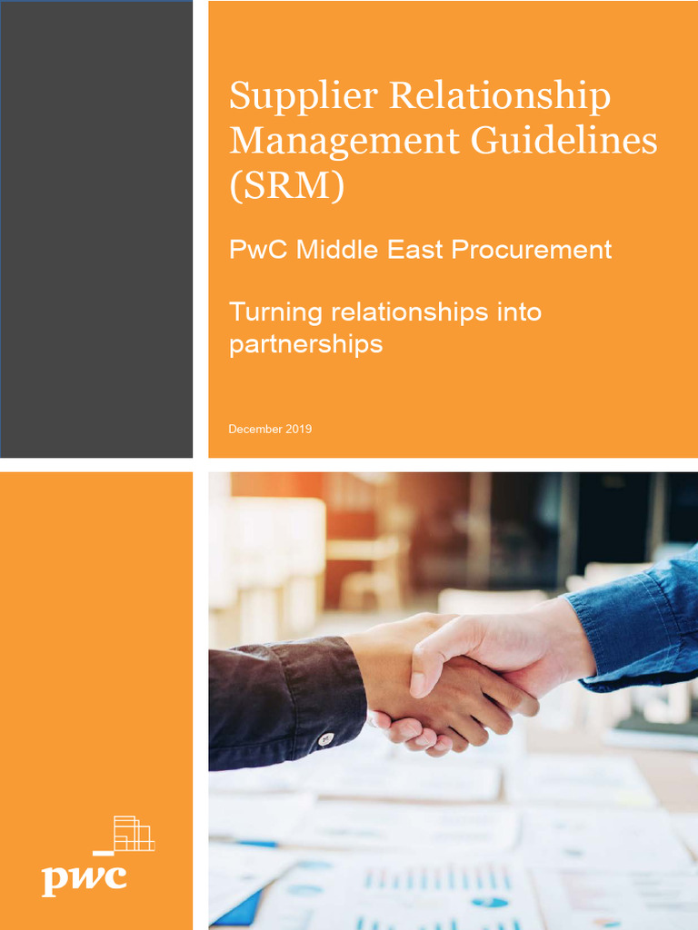 Supplier Relationship Management | PDF | Economies | Business