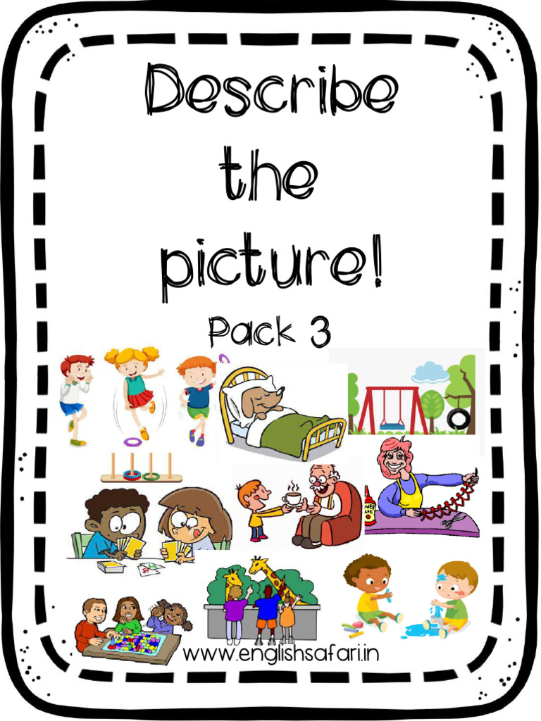 Printable Picture Description Pack 3 | PDF