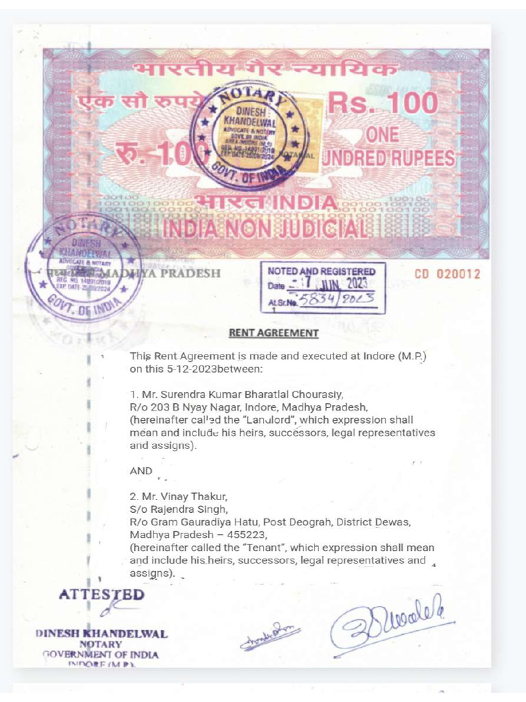 Rental Agreement | PDF