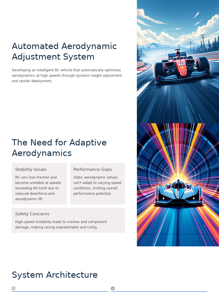 Automated Aerodynamic Adjustment System | PDF | Automation | Aerodynamics