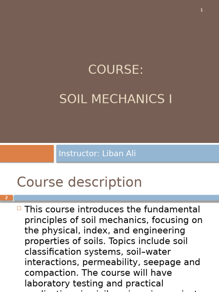 Introduction to Soil Mechanics I | PDF | Weathering | Soil Mechanics