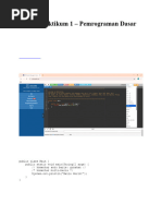 Tipe Data dan Variabel dalam Java | PDF