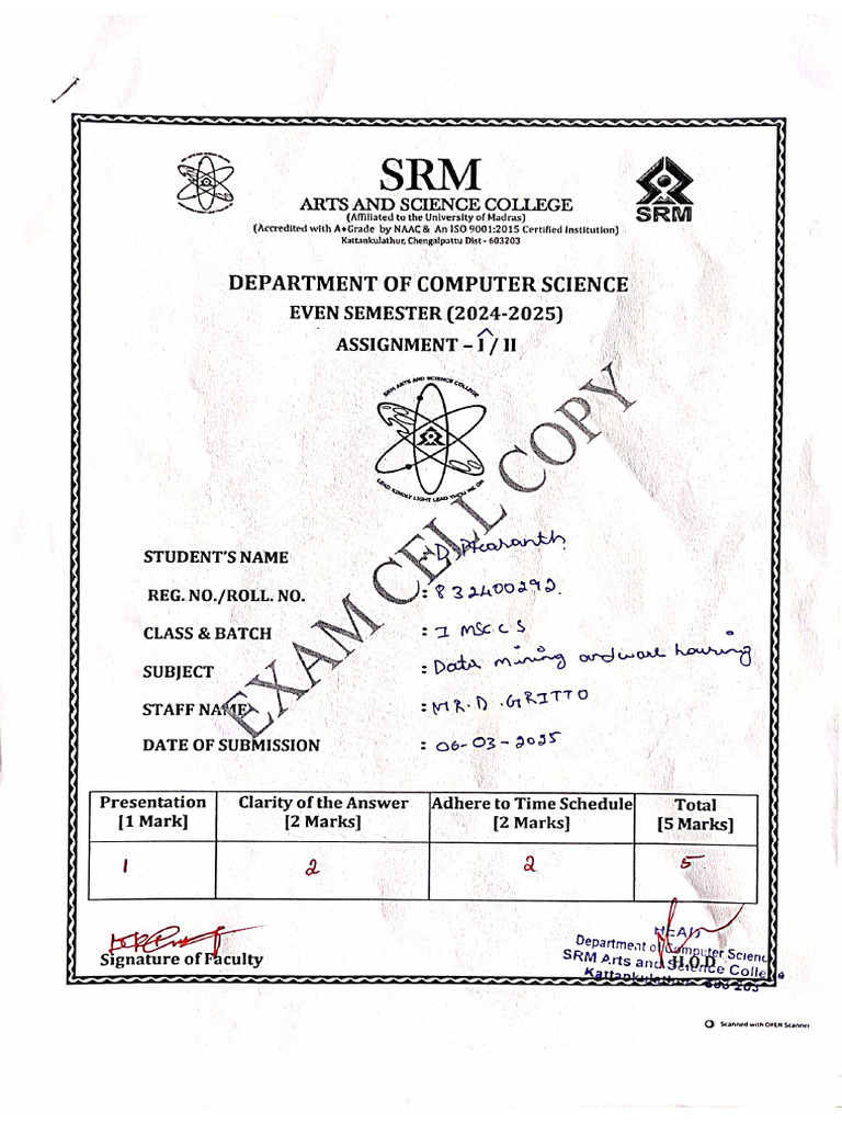 Data Mining Assignment 1 | PDF