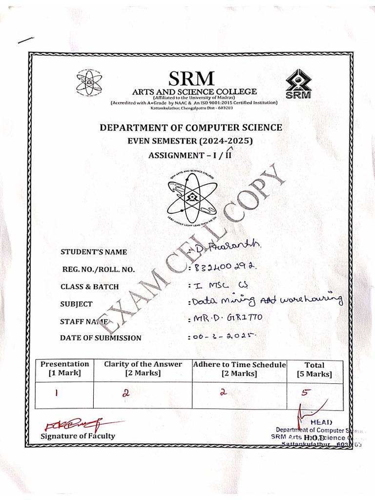 Data Mining Assignment 2 | PDF