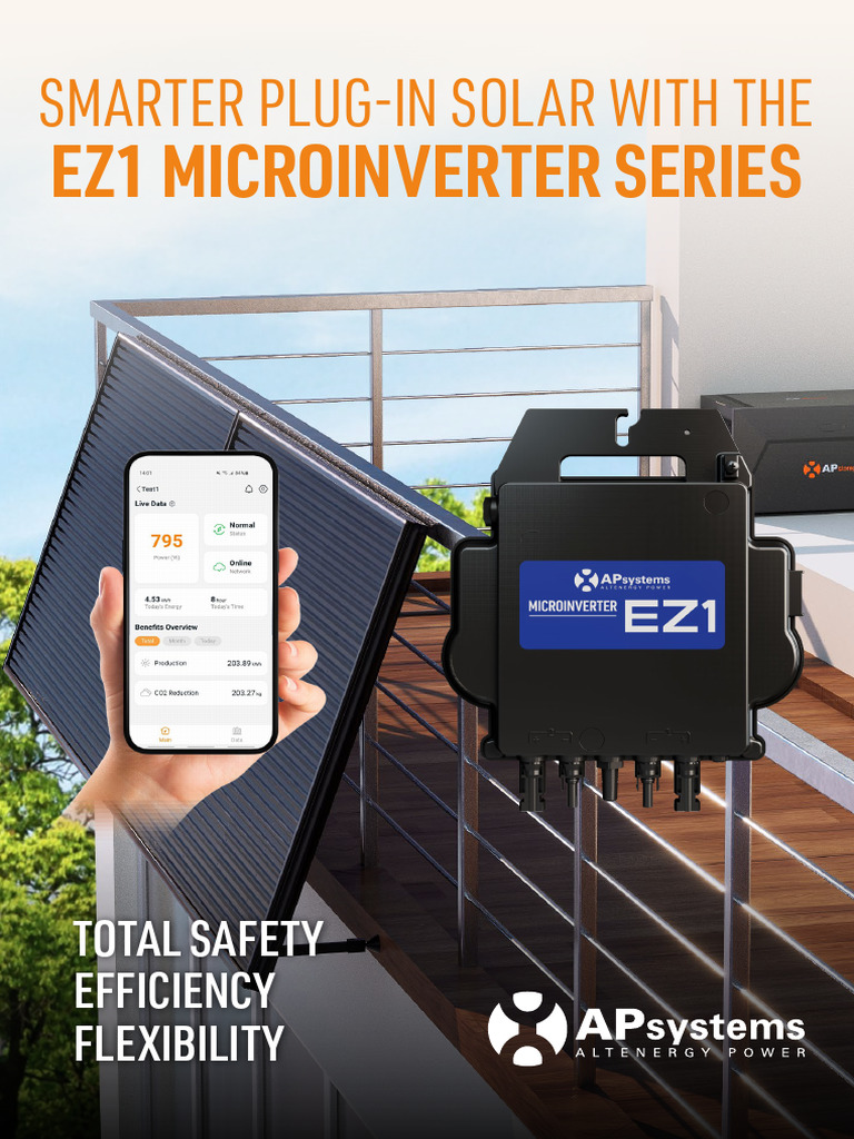 APsystems Brochure EZ1 210x297 A4 2024 06 WEB | PDF | Electricity ...