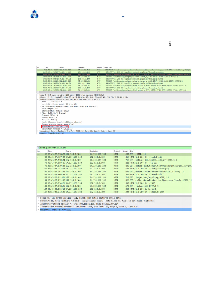 NguyenMinhTam Lab4c | PDF | Transmission Control Protocol | Port ...