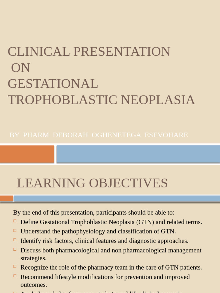 Understanding Gestational Trophoblastic Neoplasia | PDF | Radiation ...