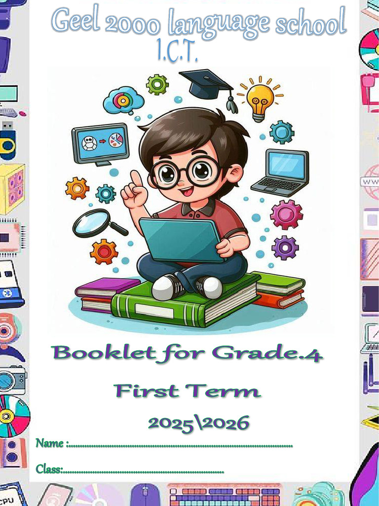 ICT Grade 4 First Term Overview | PDF | Personal Computers | Computer ...
