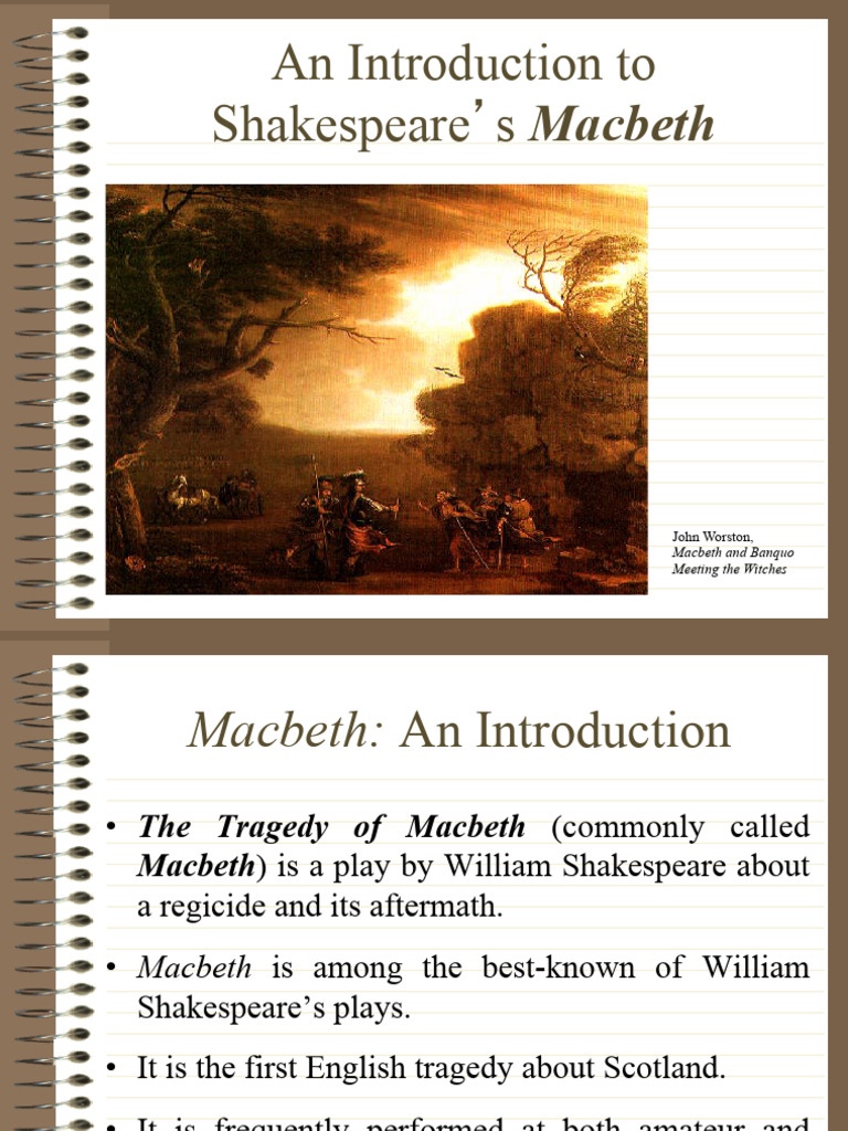 Understanding Shakespeare's Macbeth | PDF | Macbeth | Shakespearean ...