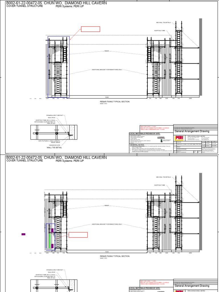 Access Platform - PERI UP Stage For Formwork and Fixing Rebar ...
